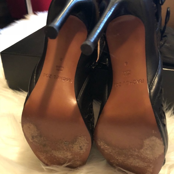 Rachel Zoe laser cut booties - Picture 4 of 8